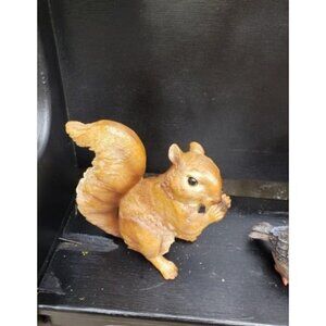 Chomper the Woodland Squirrel Outdoor Garden Statue